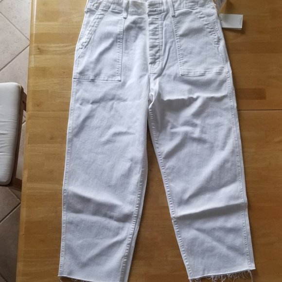 MOTHER The Private Frayed Ankle Jeans - Picture 5 of 16